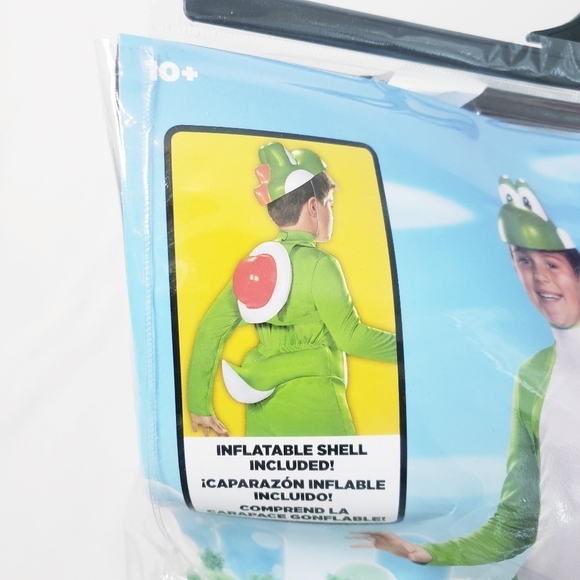 NWT Yoshi Halloween Costume Super Mario Nintendo Youth Large - Picture 2 of 9